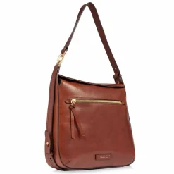 The Bridge Ingrid Schultertasche Leder 31 cm