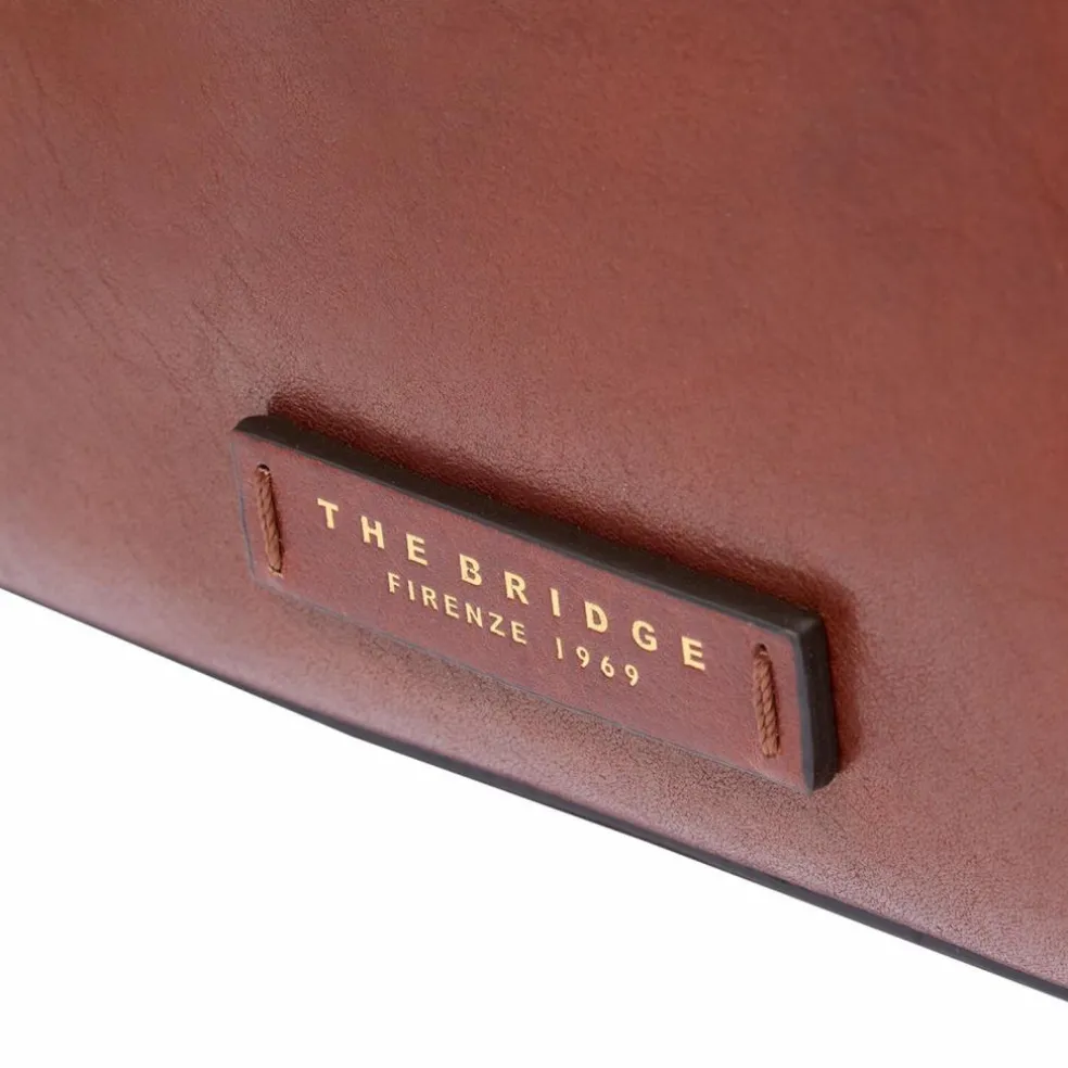 The Bridge Ingrid Schultertasche Leder 31 cm