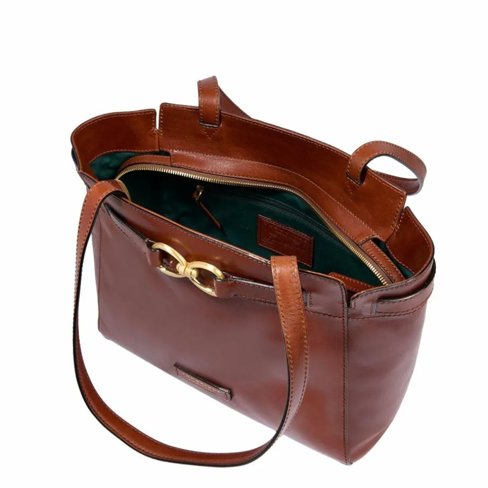 The Bridge Isotta Shopper Tasche Leder 30 cm