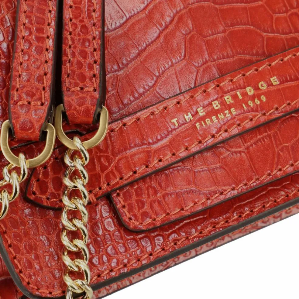 The Bridge Lucrezia Schultertasche Leder 19 cm