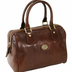 The Bridge Story Donna Barrel Bag Handtasche Leder 25 cm