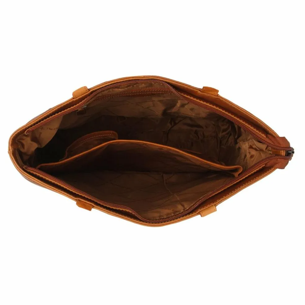 The Chesterfield Brand Emilia Schultertasche Leder 35 cm Laptopfach