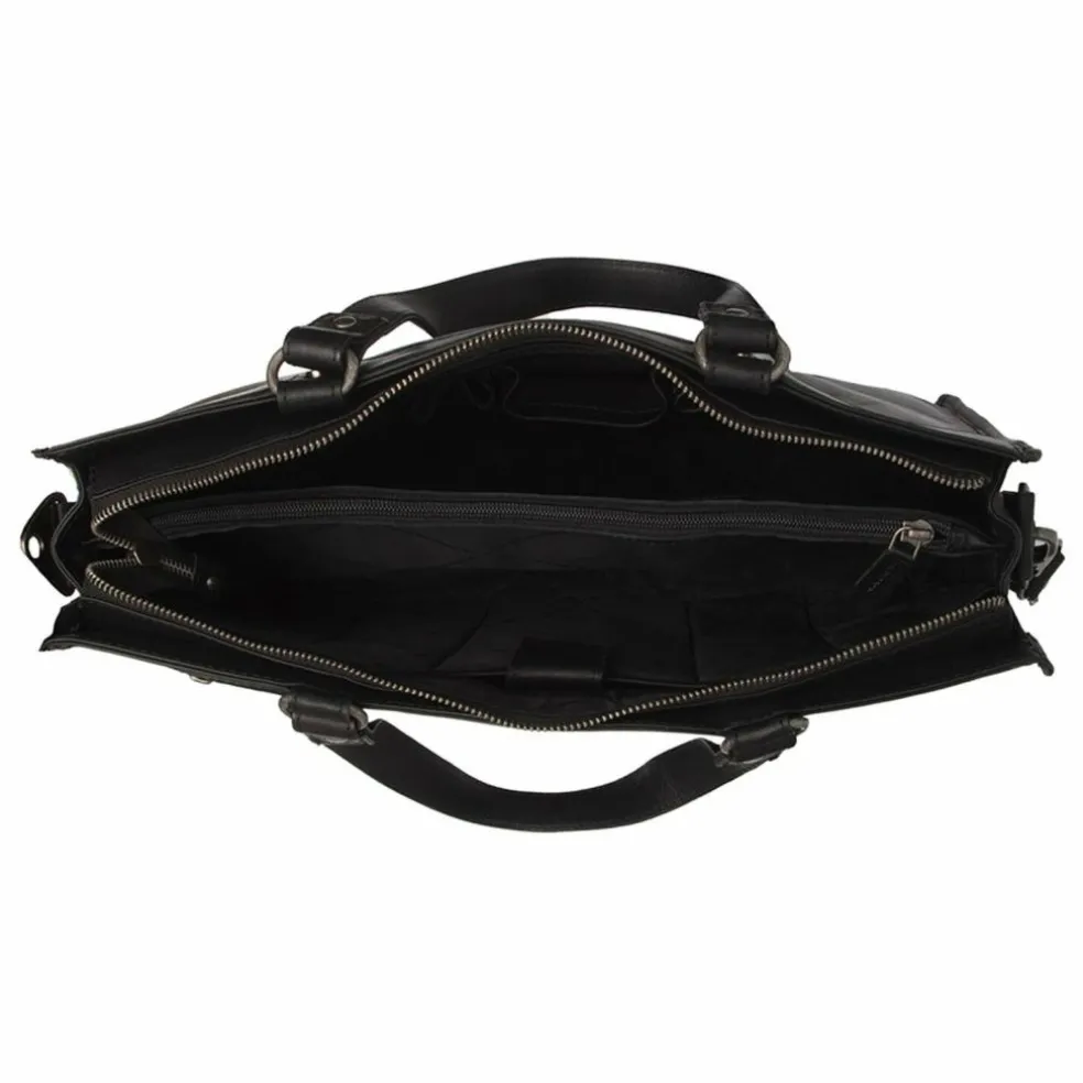 The Chesterfield Brand Manly Schultertasche Leder 40 cm Laptopfach