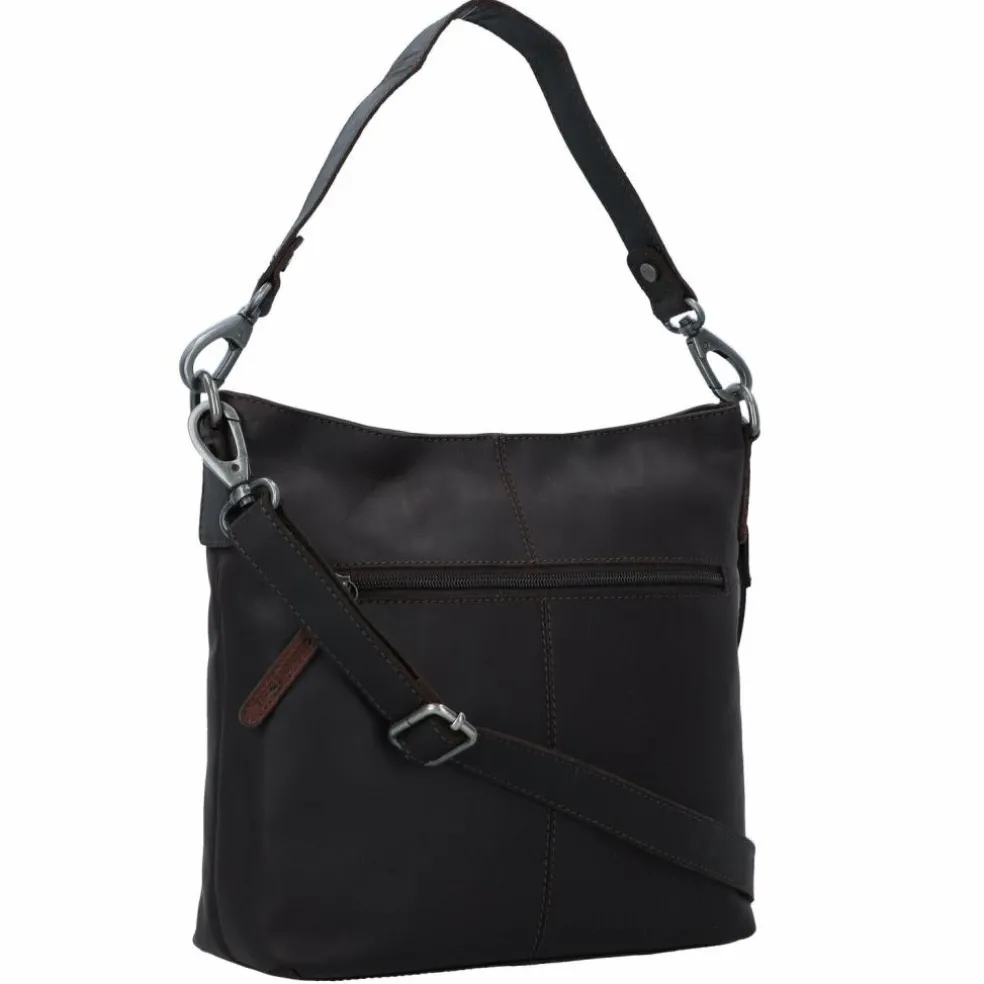 The Chesterfield Brand Wax Pull Up Schultertasche Leder 25 cm