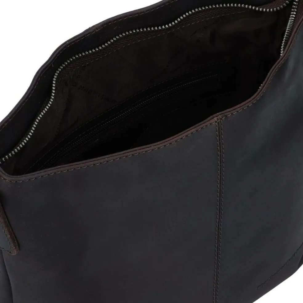 The Chesterfield Brand Wax Pull Up Schultertasche Leder 25 cm