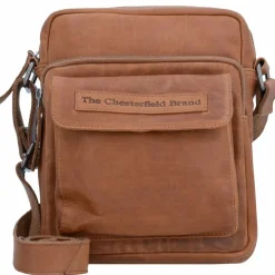 The Chesterfield Brand Wax Pull Up Umhängetasche Leder 21 cm