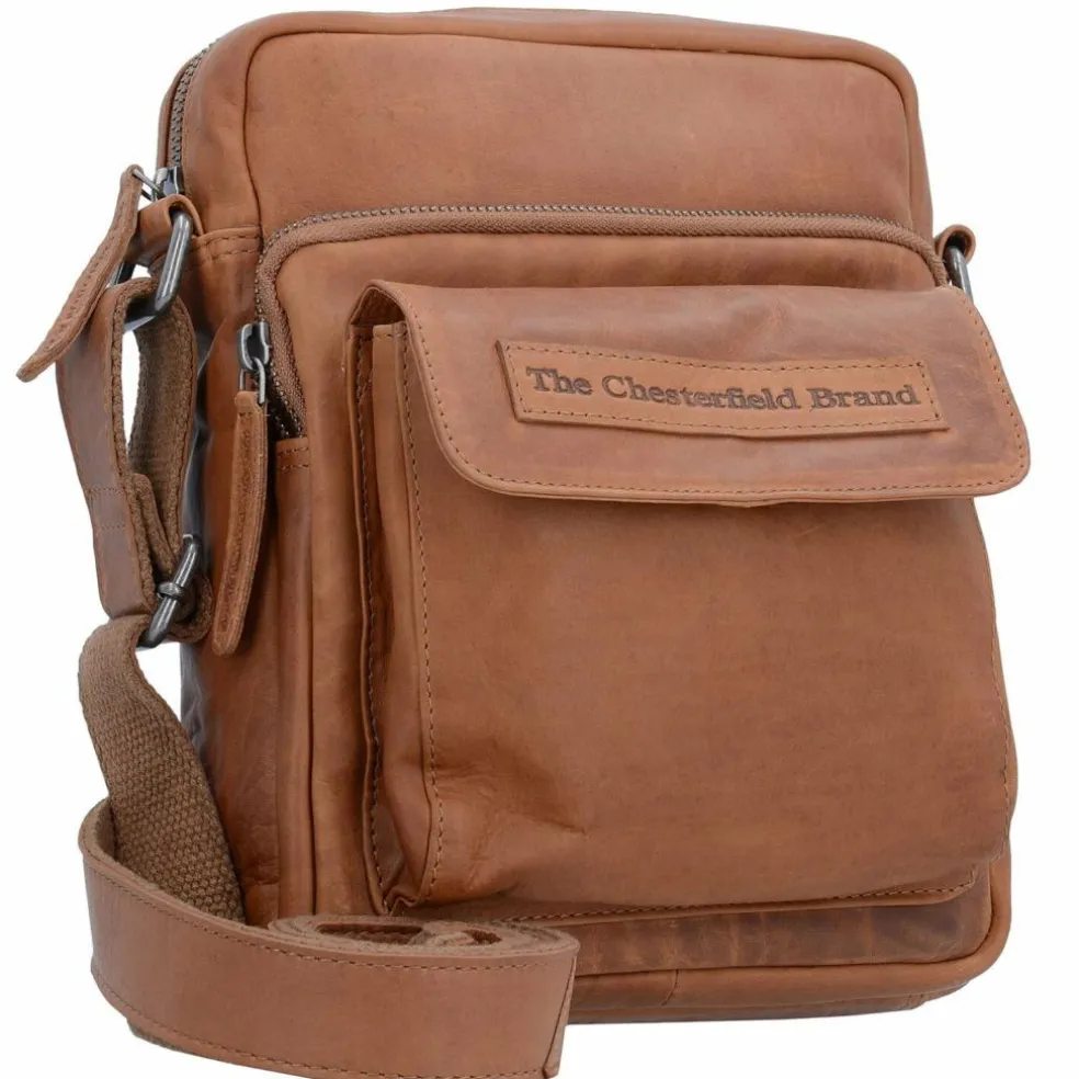 The Chesterfield Brand Wax Pull Up Umhängetasche Leder 21 cm