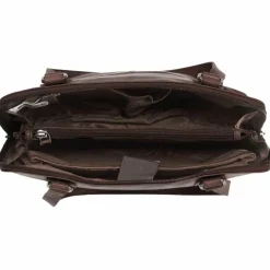 The Chesterfield Brand Wax Pull Up Schultertasche Leder 30 cm Laptopfach