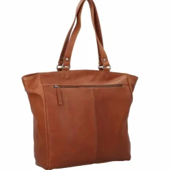 The Chesterfield Brand Wax Pull Up Schultertasche Leder 36 cm Laptopfach