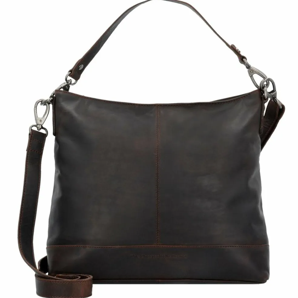 The Chesterfield Brand Wax Pull Up Schultertasche Leder 32 cm