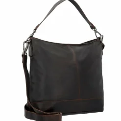 The Chesterfield Brand Wax Pull Up Schultertasche Leder 32 cm