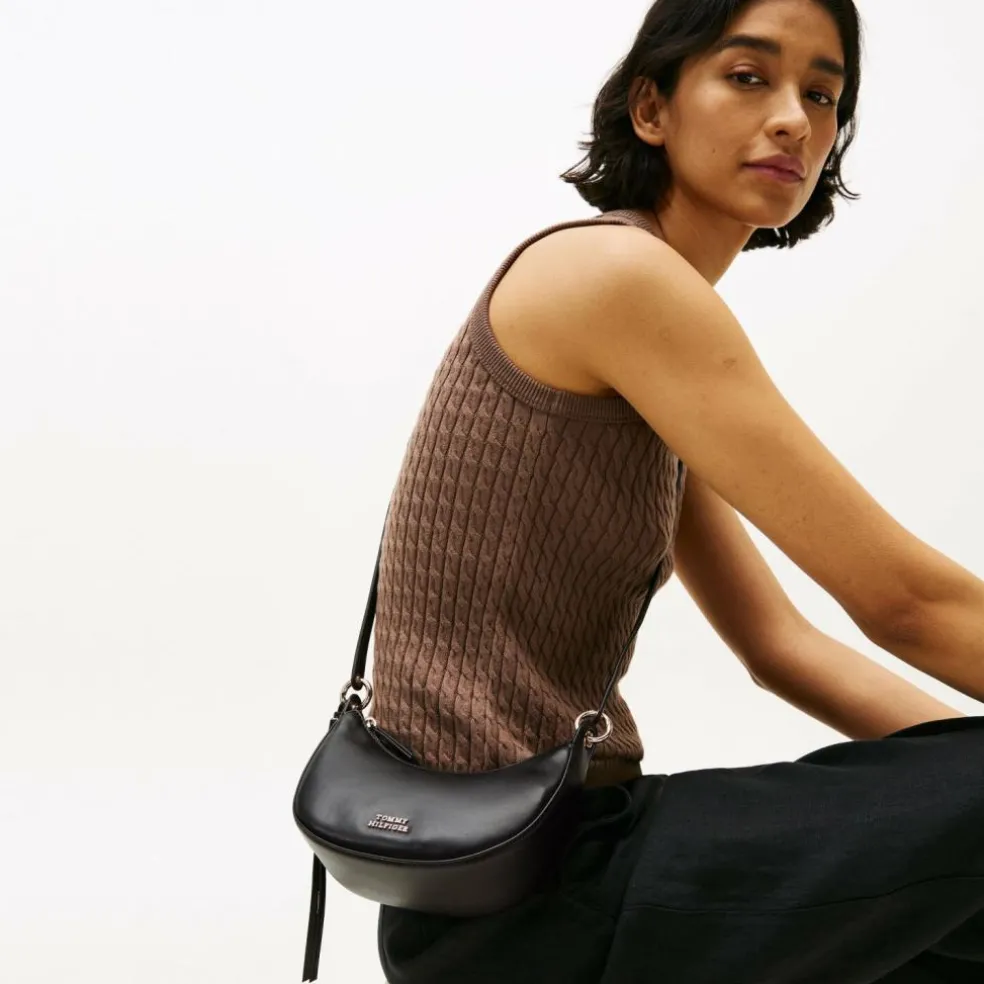 Tommy Hilfiger Moon Umhängetasche Leder 19 cm