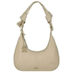 Tommy Hilfiger Pushlock Schultertasche Leder 28 cm