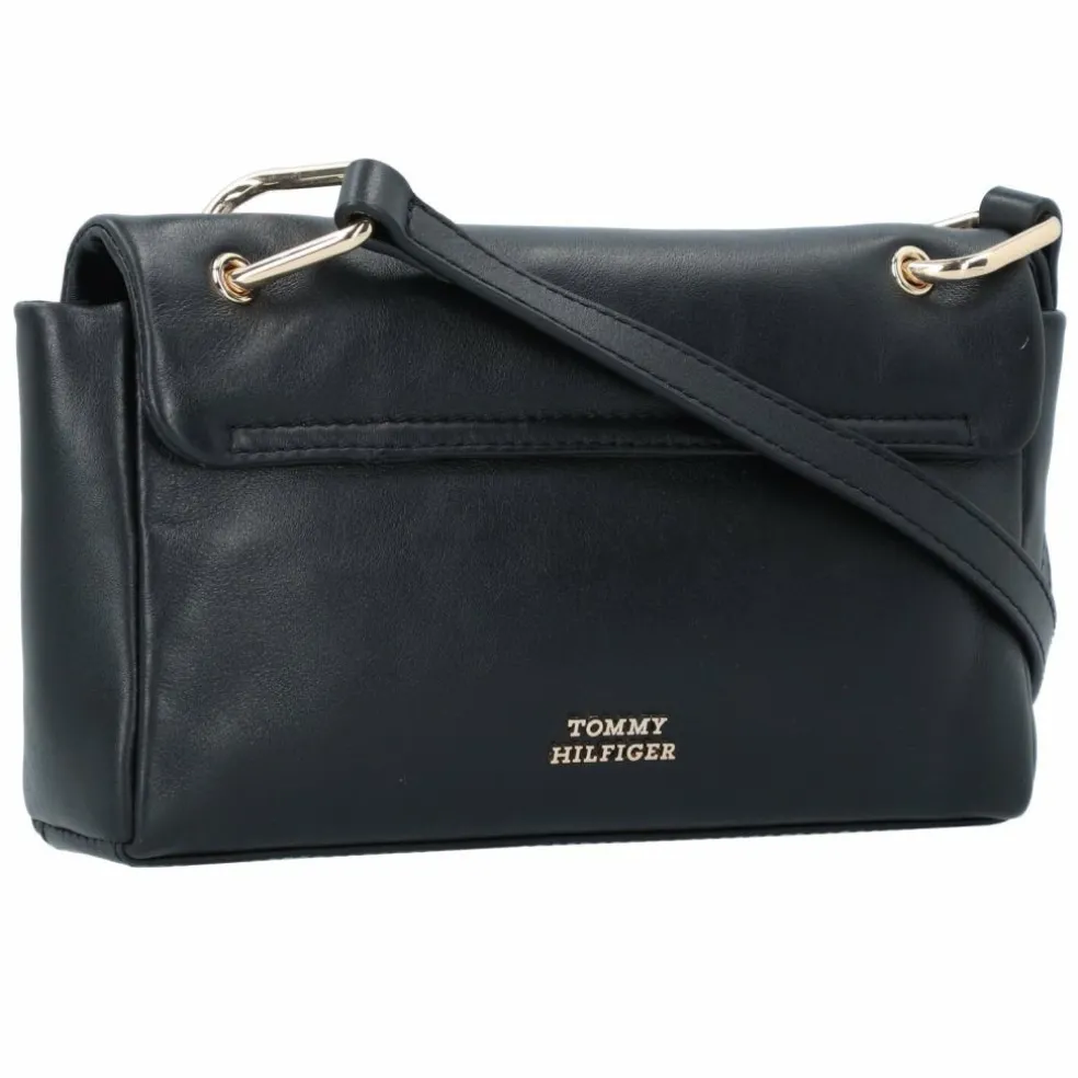Tommy Hilfiger Pushlock Umhängetasche Leder 22 cm