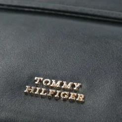 Tommy Hilfiger Pushlock Umhängetasche Leder 22 cm