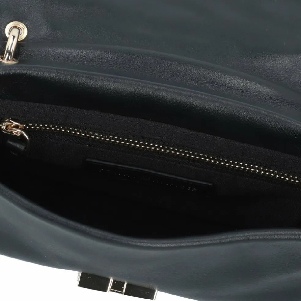 Tommy Hilfiger Pushlock Umhängetasche Leder 22 cm