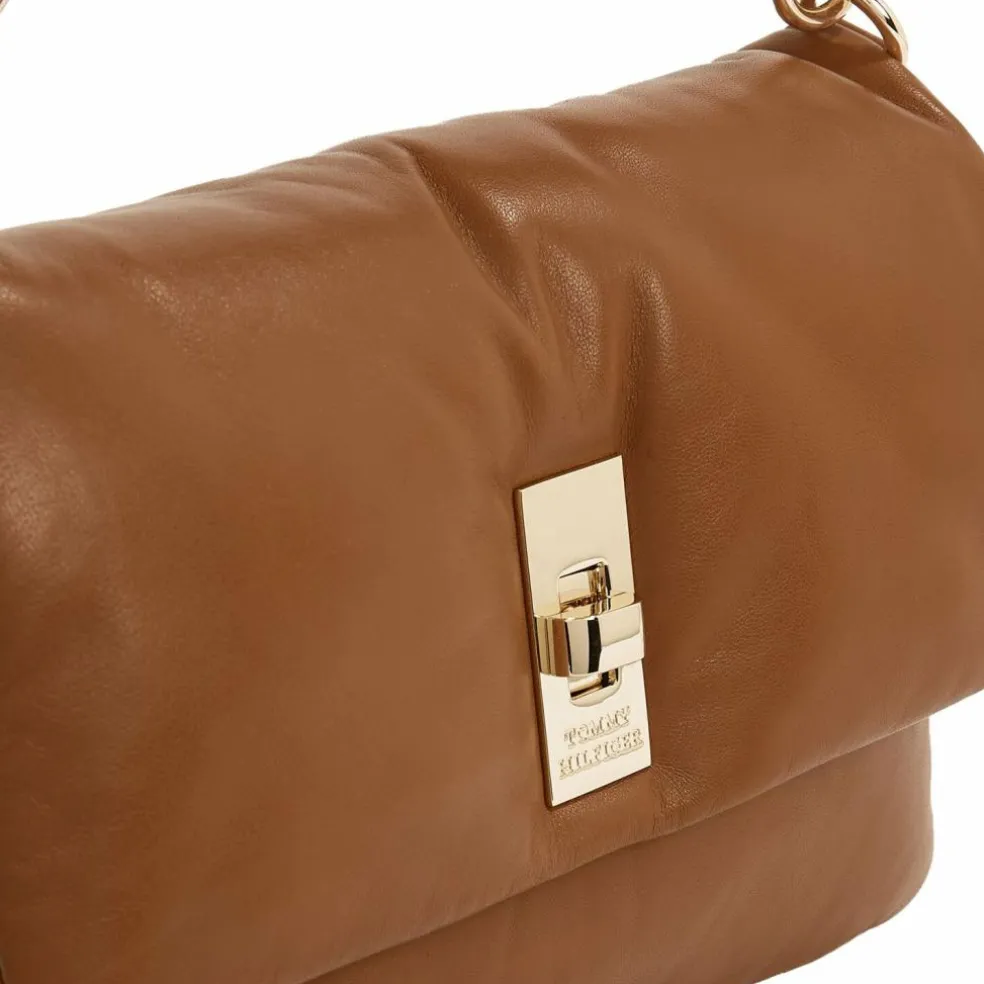 Tommy Hilfiger Soft Leather Handtasche Leder 27 cm