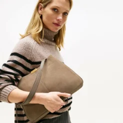 Tommy Hilfiger TH Casual Schultertasche Leder 35 cm