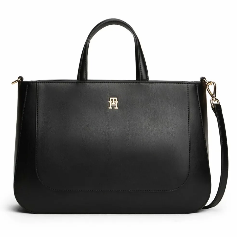 Tommy Hilfiger TH Glam Shopper Tasche Leder 32 cm