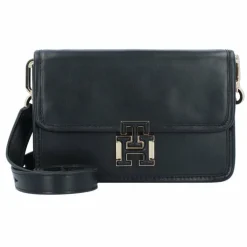 Tommy Hilfiger TH Logo Leather Umhängetasche Leder 20 cm