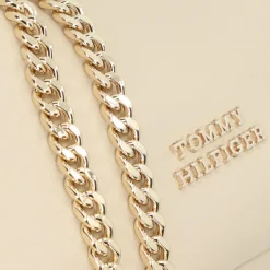 Tommy Hilfiger TH Luxe Umhängetasche Leder 21 cm