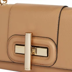 Tommy Hilfiger Turnlock Schultertasche Leder 28 cm